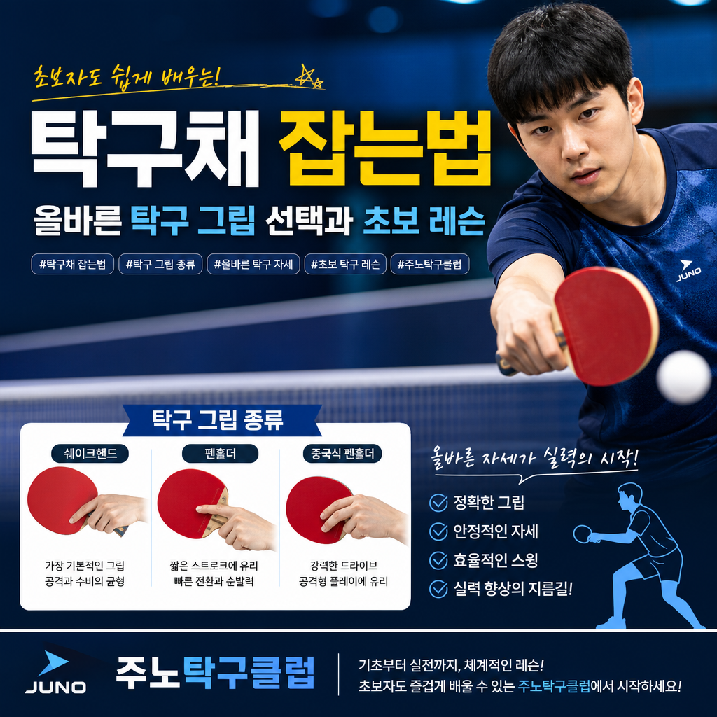 A person holds a ping pong paddle, demonstrating a correct grip for beginners.